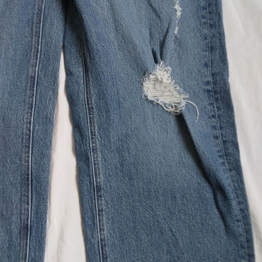 OLD NAVY Extra High-rise Sky-hi Wide Leg Jeans Secret Smooth Pockets Women’s 12 - Picture 5 of 11